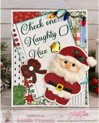 Santa Bag Topper