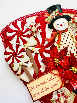 Peppermint Lollipop W/ Bow