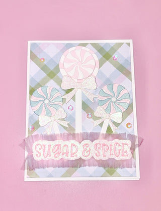 Peppermint Lollipop W/ Bow