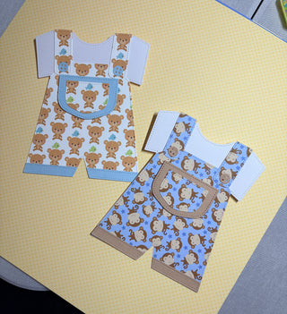 Baby Overall Card Set