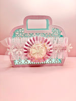 Candy Cane Rosette Duo
