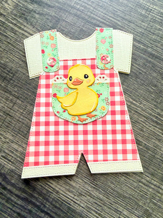 Baby Overall Card Set