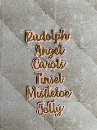 Christmas Words (A) 1