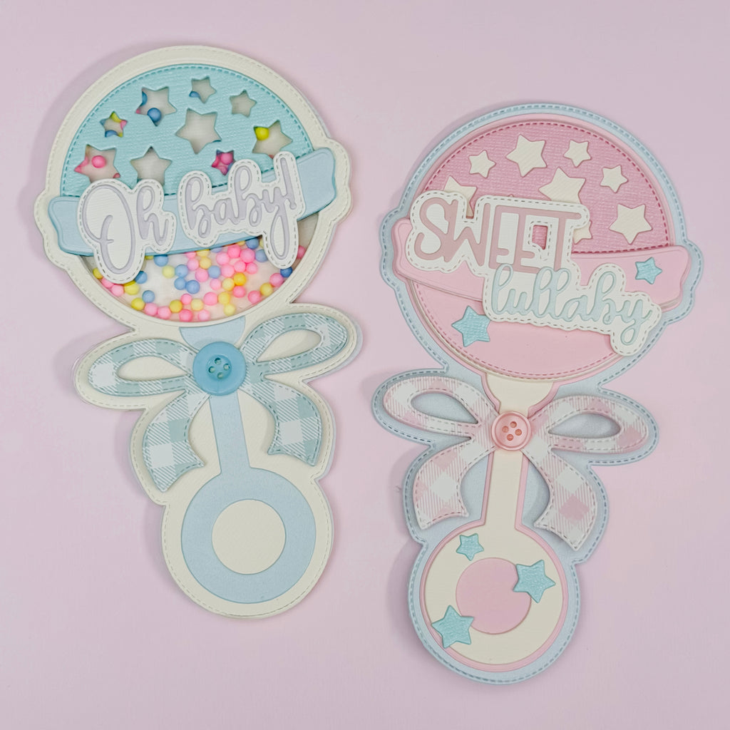 Baby Rattle – Scrap Diva Designs
