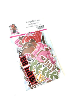 Cowgirl Dreams Ephemera Pack