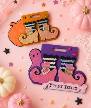 Witch Shoe Bag Topper