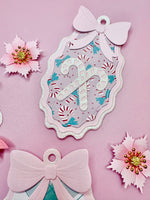 Wavy Oval W/ Bow - PRE-ORDER ONLY