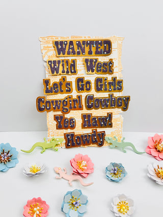 Wanted Poster Nesting Set