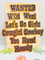 Cowboy Words