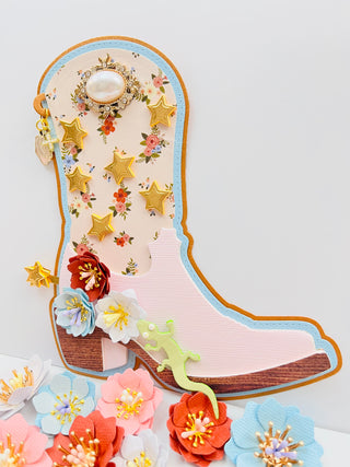 Cowboy Boot Mini Album