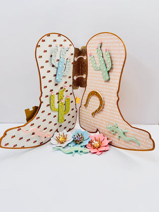 Cowboy Boot Mini Album