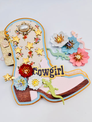 Cowboy Boot Mini Album