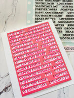 Valentine Stamp & Die Set 2026