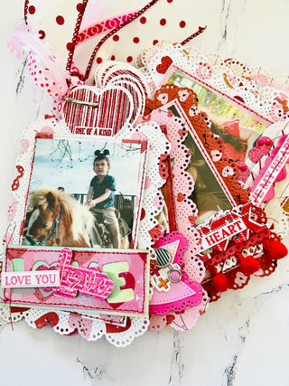 Heart Barcode Stamp