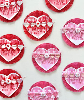 Heart Barcode Stamp