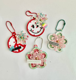 Retro Shaker Keychain