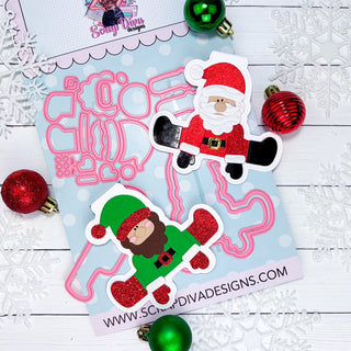Santa Bag Topper