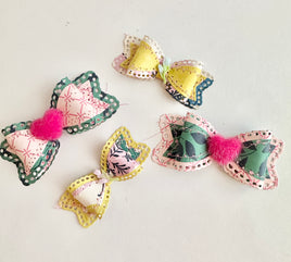 Lace Border Bow