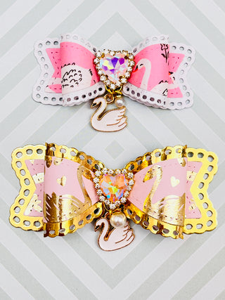 Lace Border Bow