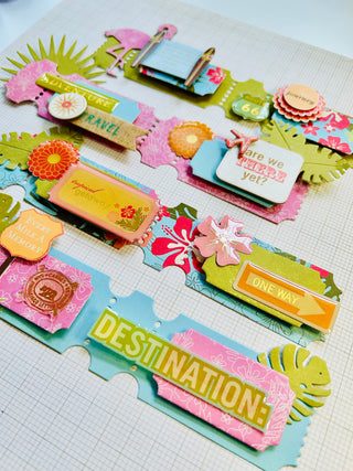 Summer Ticket Stamp Set