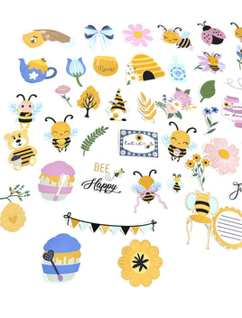 Bee Happy Die Cuts