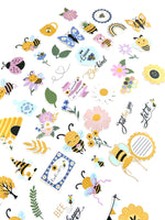 Bee Happy Die Cuts