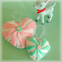 Peppermint Heart Candy Shaker