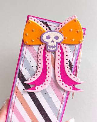 Halloween Scalloped Bow Large