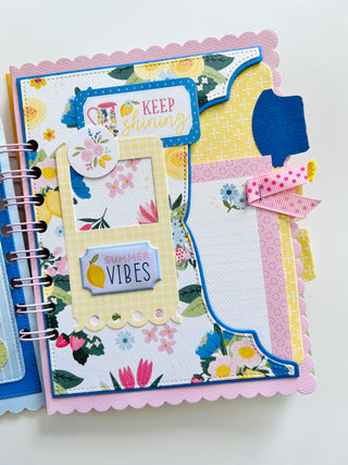 Scalloped Mini Album