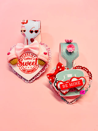 Heart Suitcase Tags