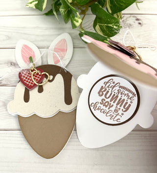 Ice Cream Bunny Shaker