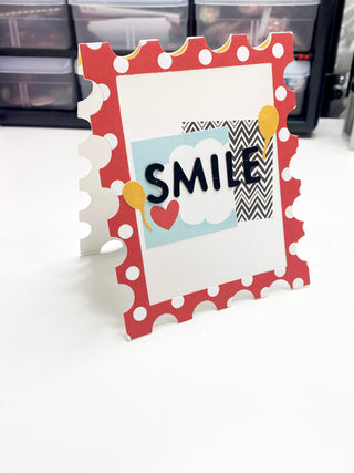 Postage Stamp Card Base