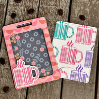 Coffee Mug Barcode Stamp & Die