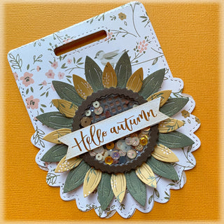 Sunflower Bag Topper Large