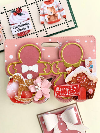 Gingerbread Cookie Bag Topper