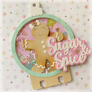 Gingerbread Memorydex Shaker