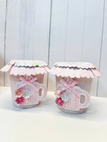 Coffee Mug Barcode Stamp & Die
