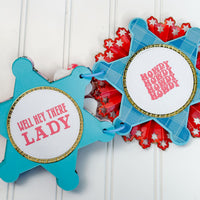 Cowgirl Stamp Set