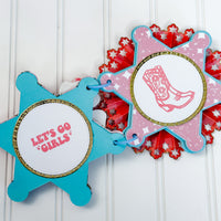 Cowgirl Stamp Set