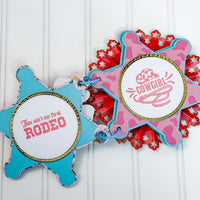 Cowgirl Stamp Set