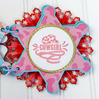 Cowgirl Stamp Set