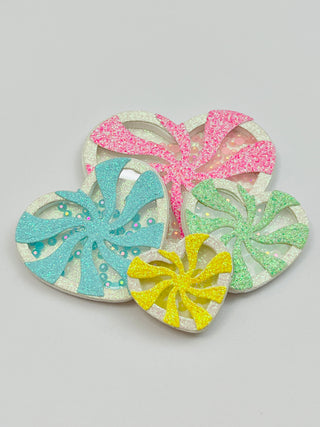 Peppermint Heart Candy Shaker