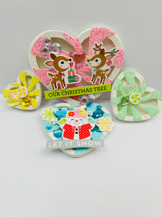 Peppermint Heart Candy Shaker