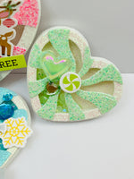 Peppermint Heart Candy Shaker
