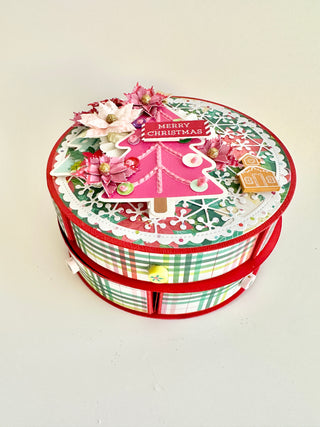 Carousel Box W/ Drawers