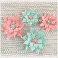 Poinsettia Flower Set