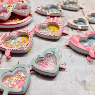 Mini Heart Shaker Sunglasses