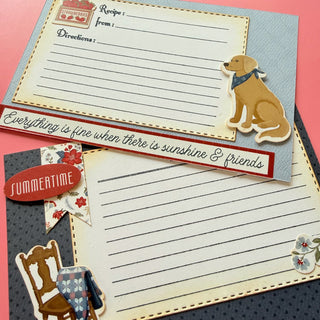 Memorydex Recipe Stamp & Die Set