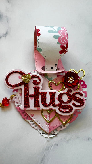 Heart Suitcase Tags