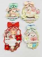 Wavy Oval W/ Bow - PRE-ORDER ONLY